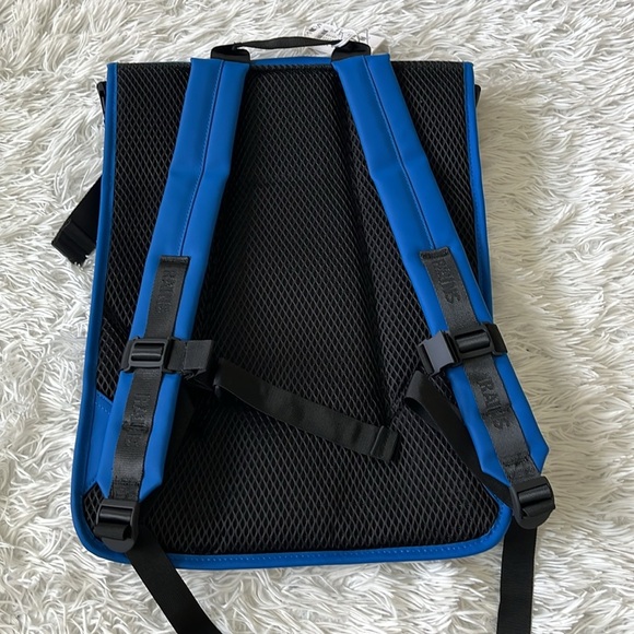 Rains Unisex Trail Rolltop Backpack Waves color one size main image 7